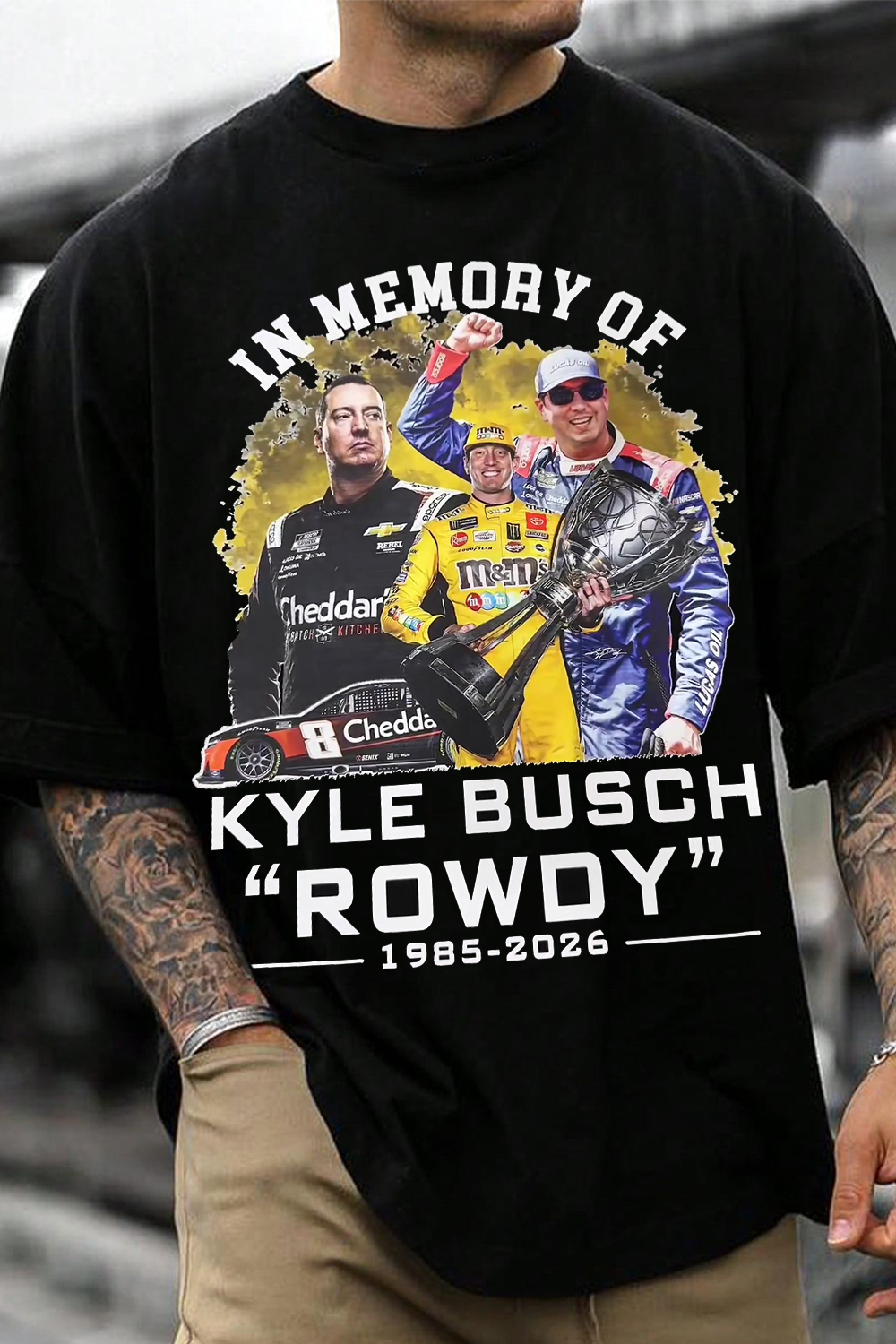 Be Rowdy Like Kyle 🕊️Kyle Busch Tee