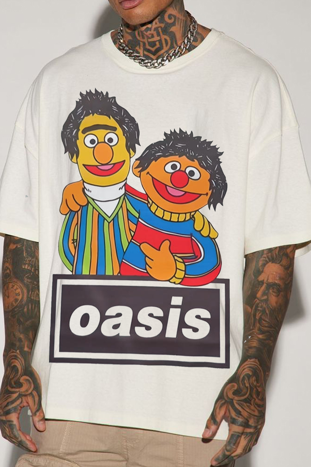 Oasis X Sesame Street 🔥 Tee