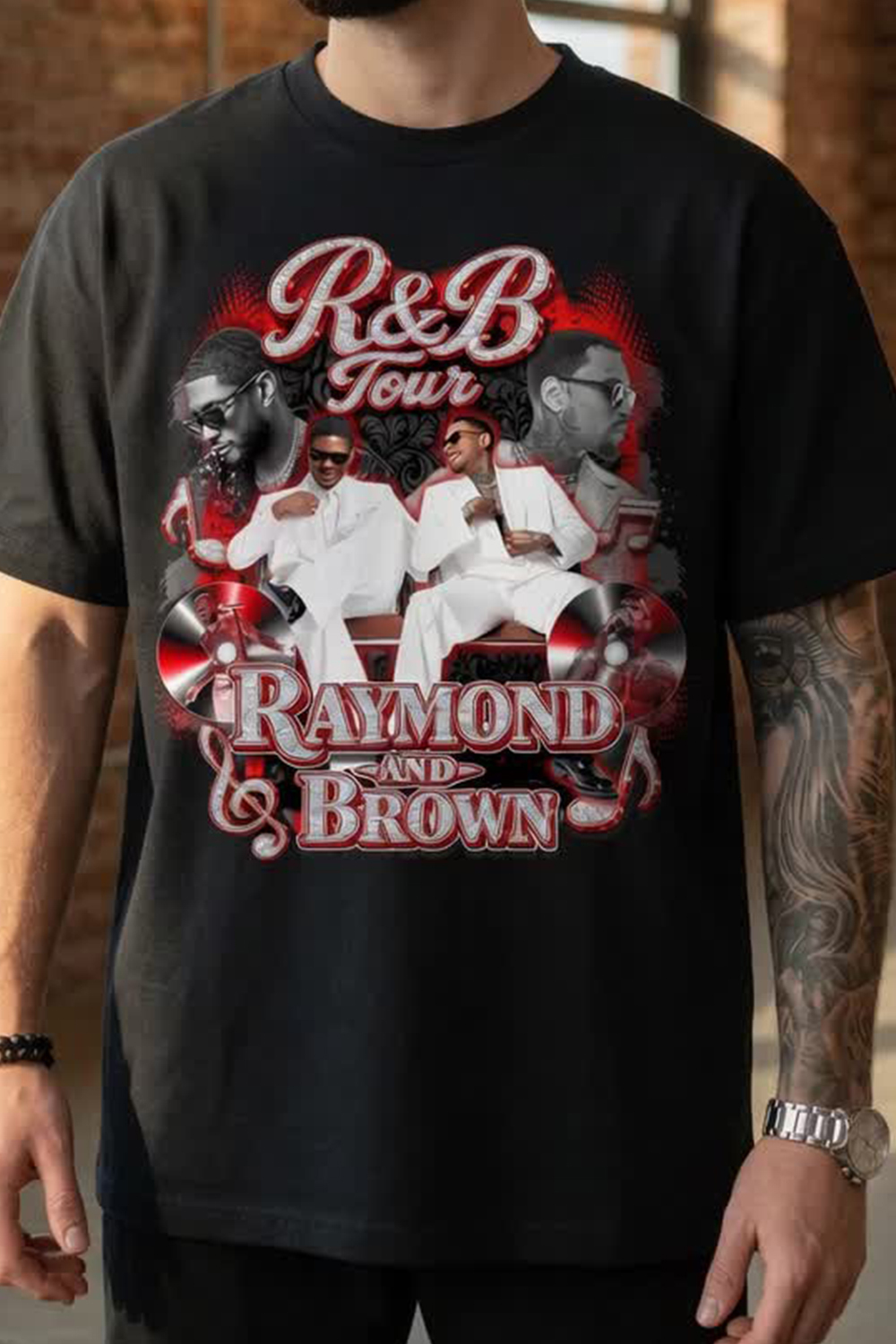 Raymond And Brown Shirt