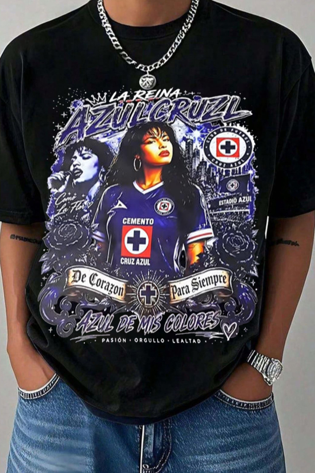 Selena x Cruz Azul 💙 Tee