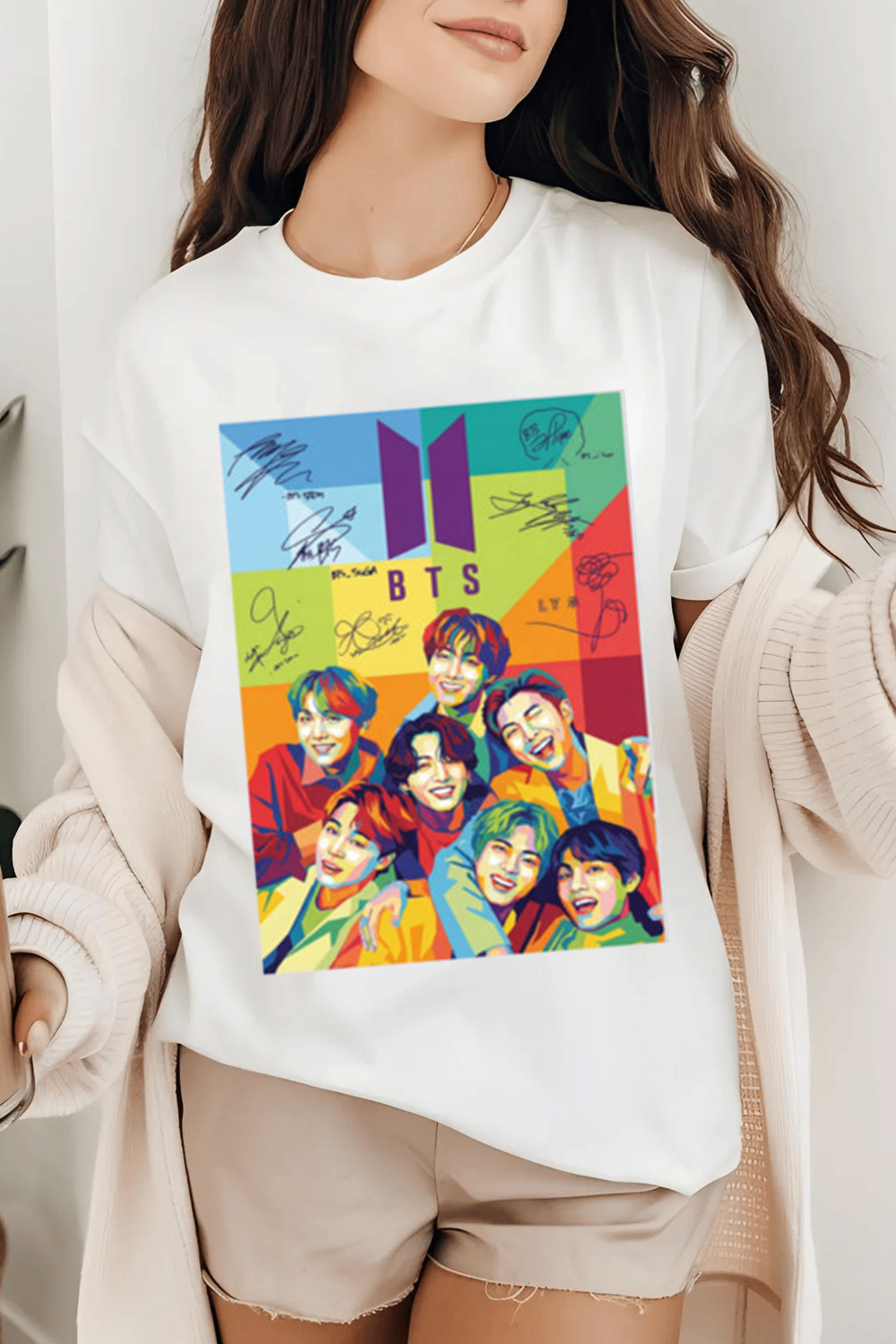 BTS Color Block T-Shirt