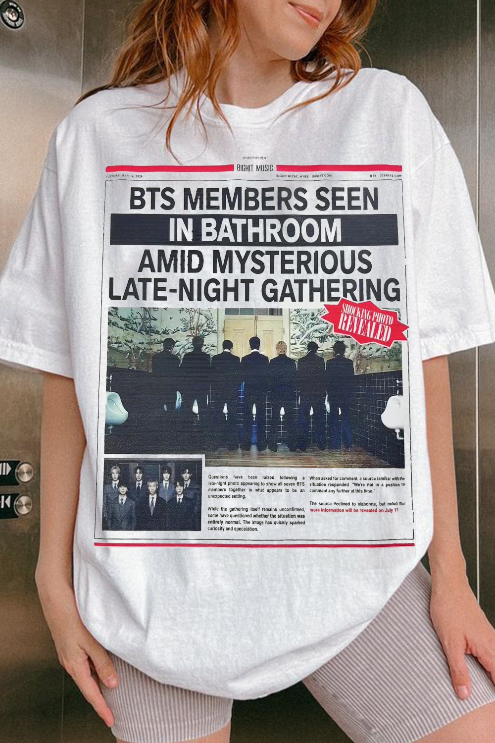 💜 BTS Music Tee