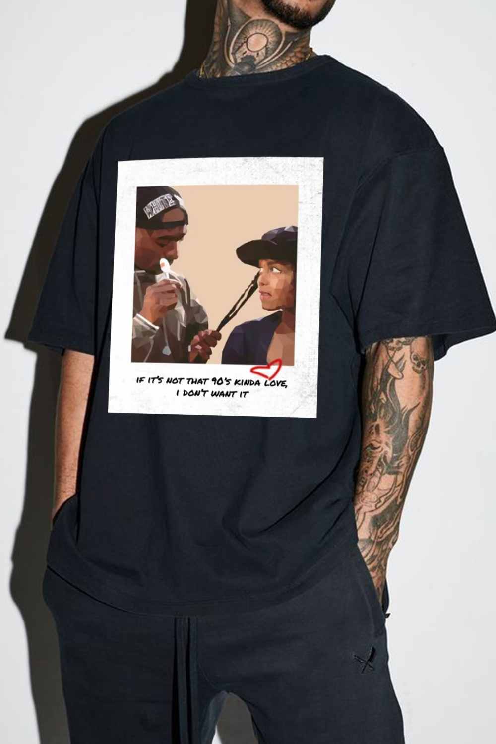 Poetic Justice - Snow Washed Oversized T-Shirt