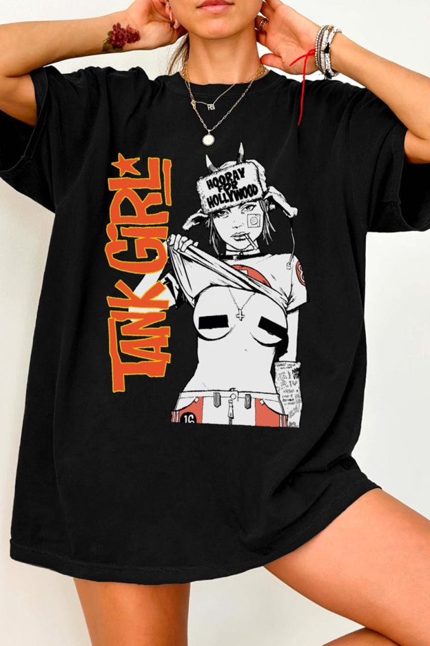 Tank Girl Hooray For Hollywood Tee
