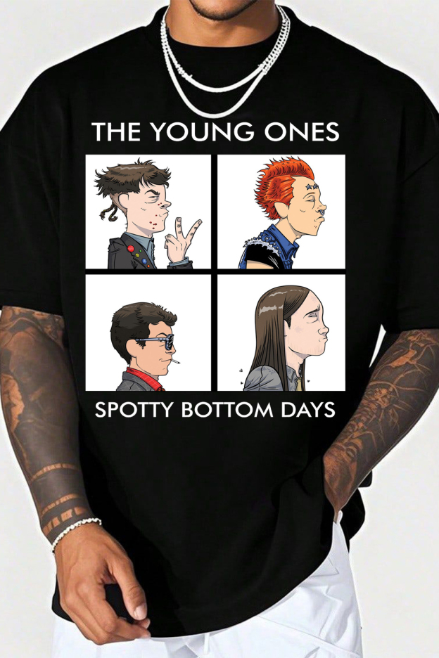 The Young Ones Spotty Bottom Days Tee