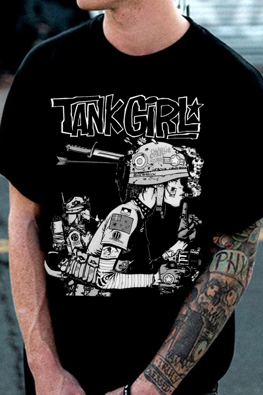 Tank Girl Vintage Graphic T-Shirt