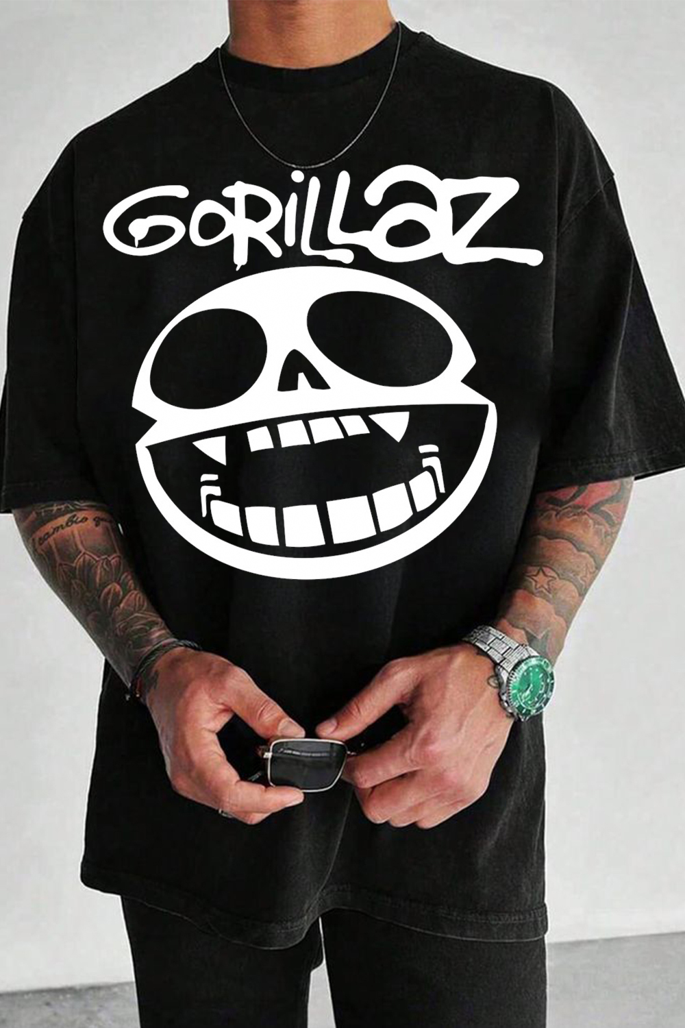 Gorillaz Skull Logo T-Shirt