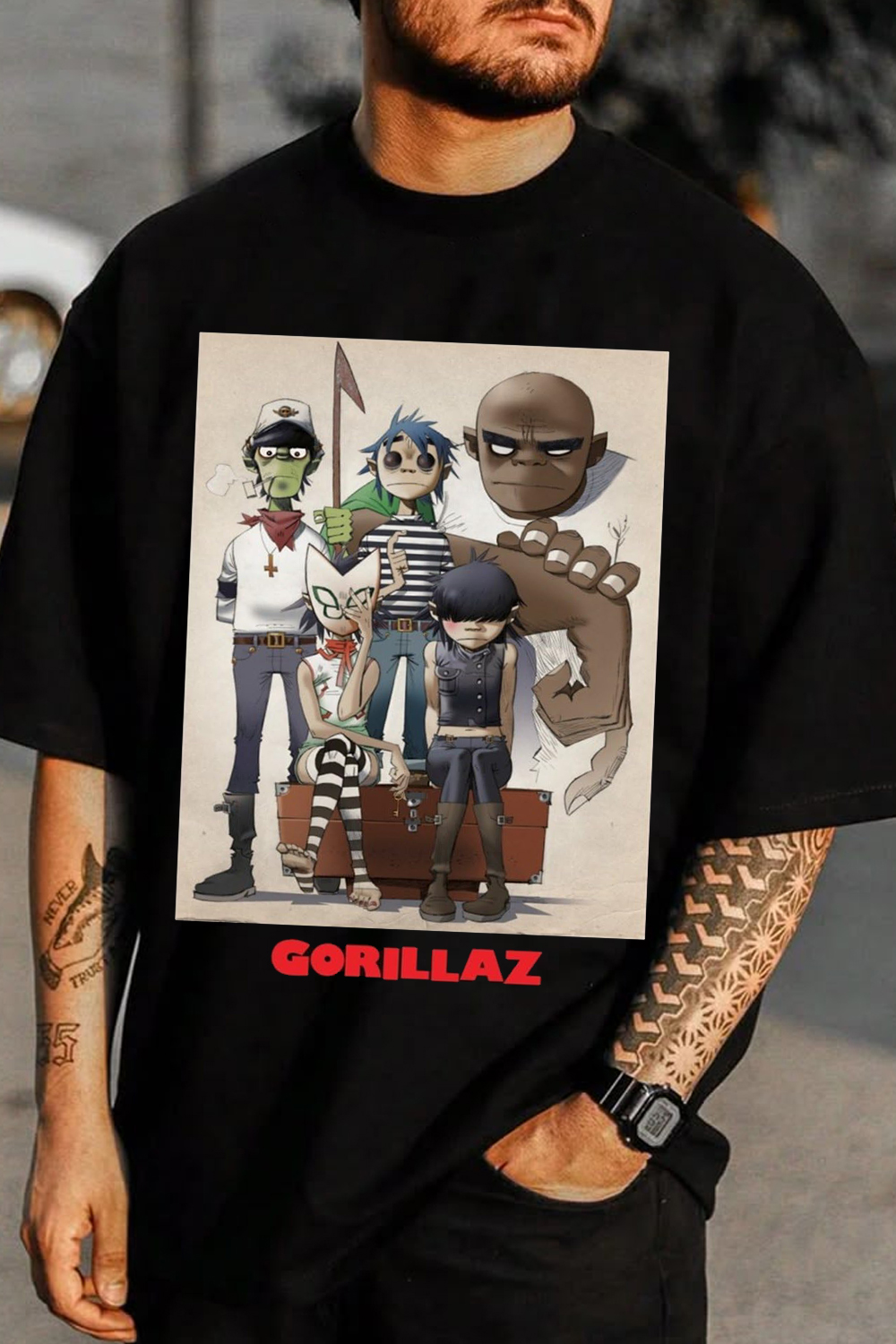 Gorillaz Group Photo T-Shirt