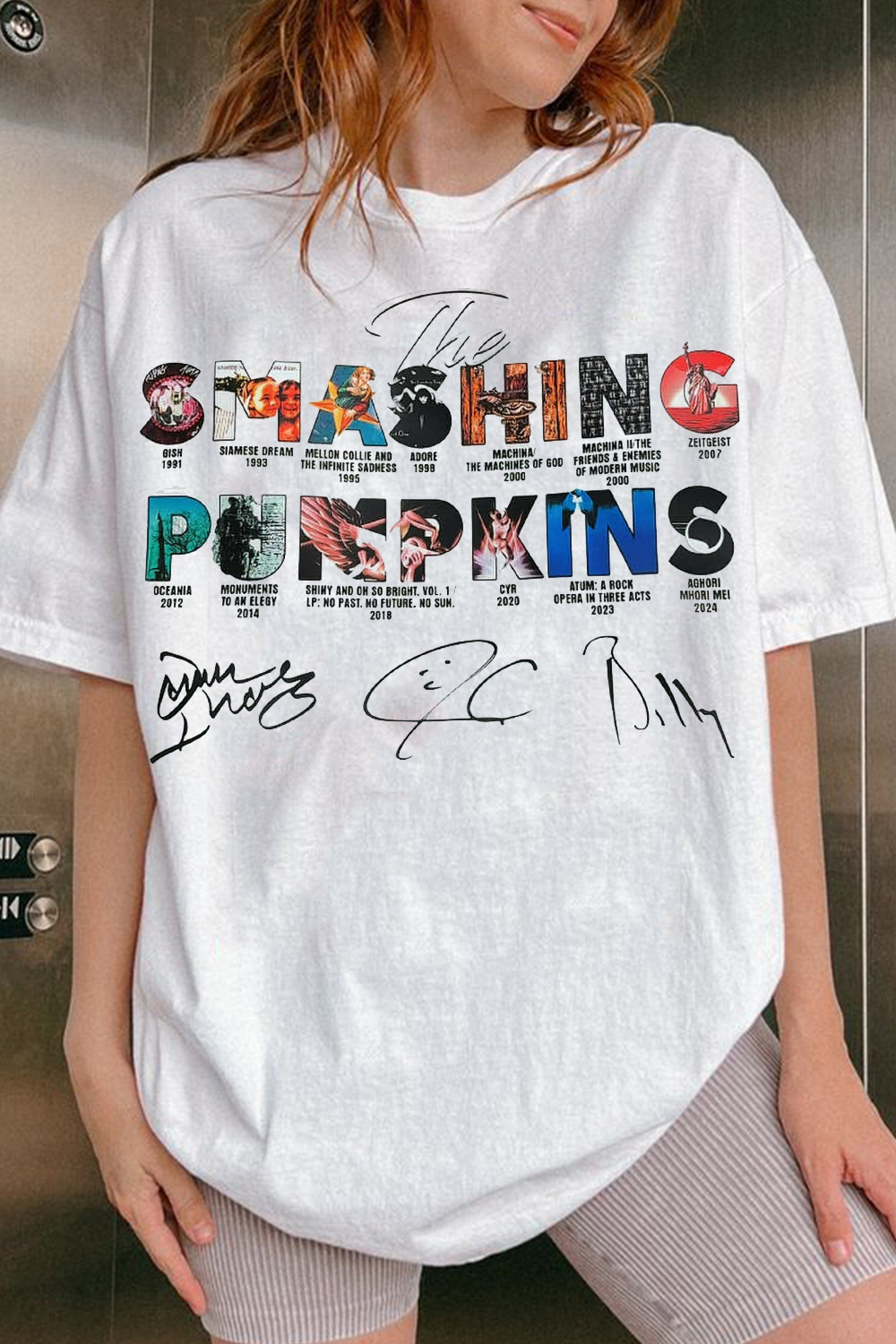 The Smashing Pumpkins album shirt