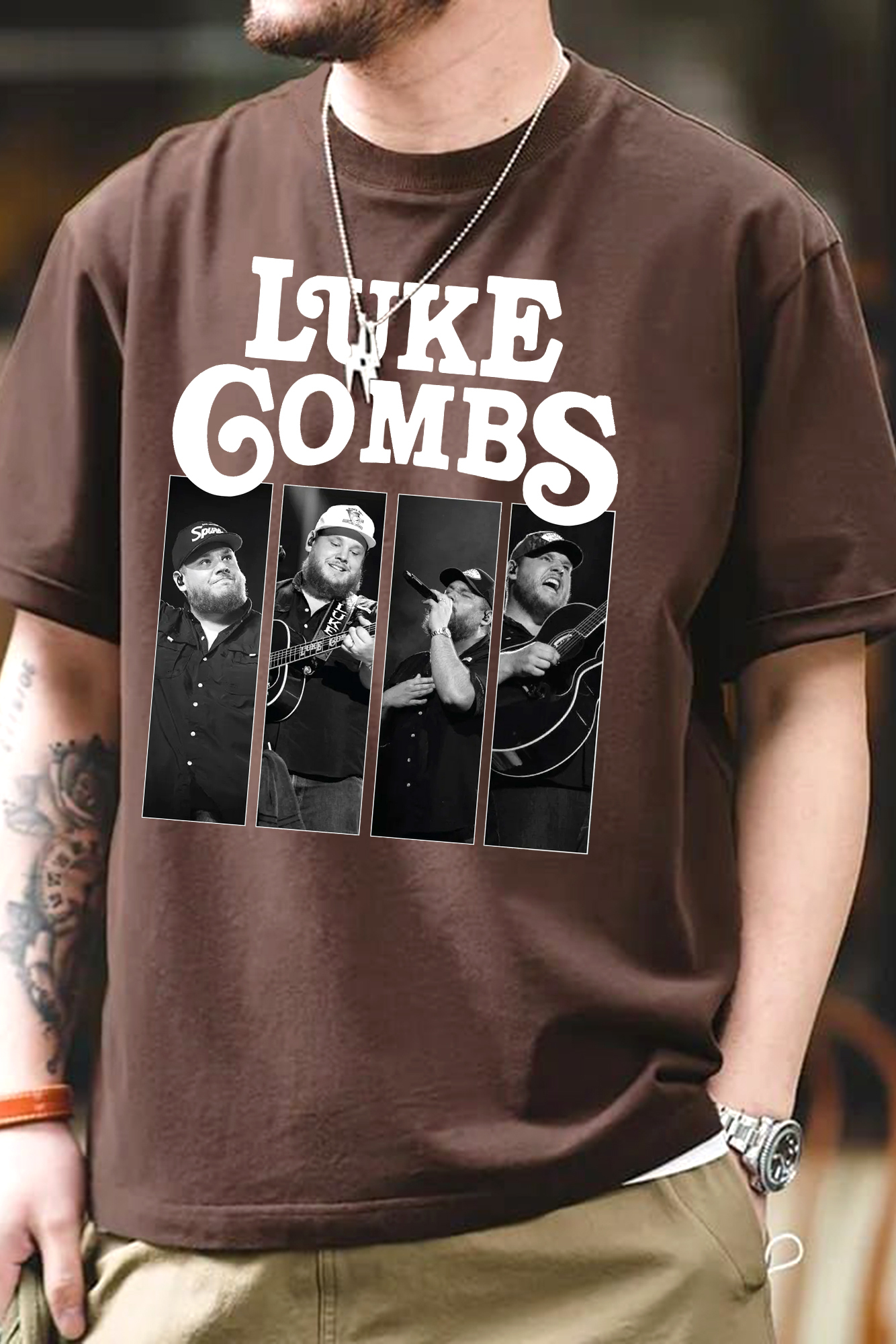 Luke Combs Tee For men
