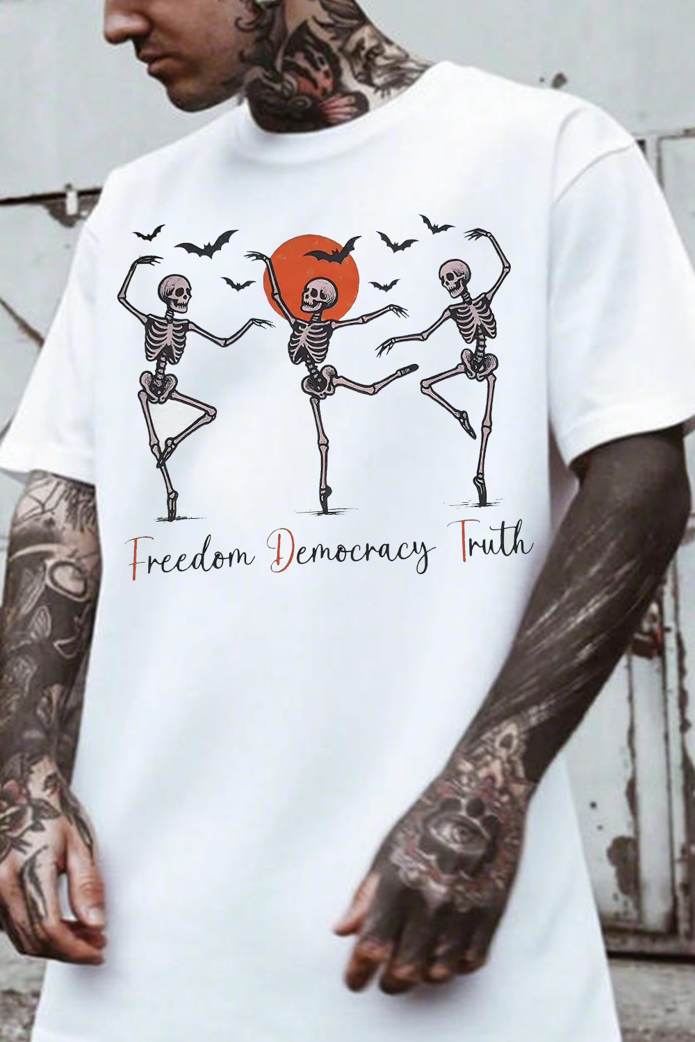 Truth Freedom Democracy Always In Bloom Tee