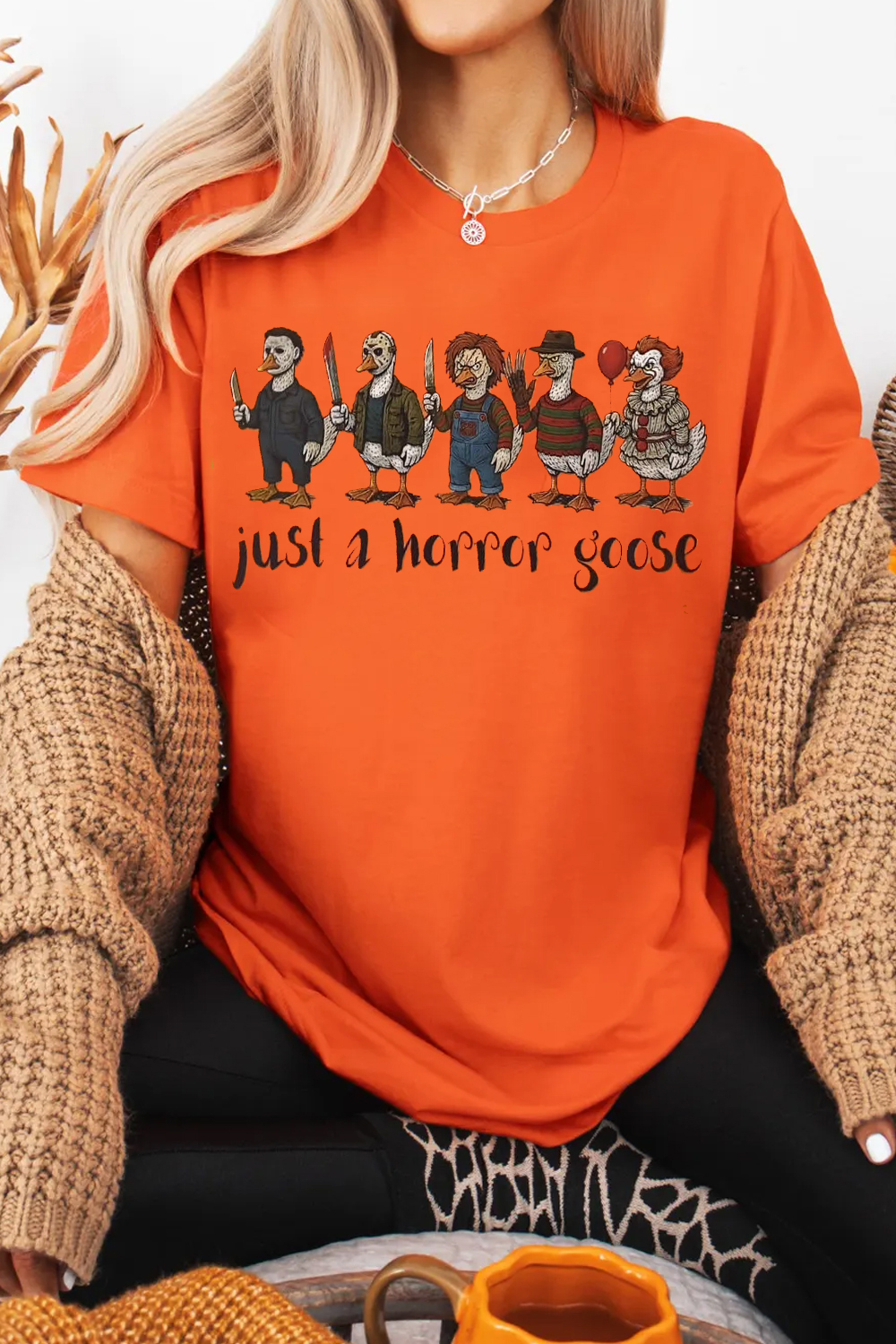 Just A Horror Goose 🎃 Tee
