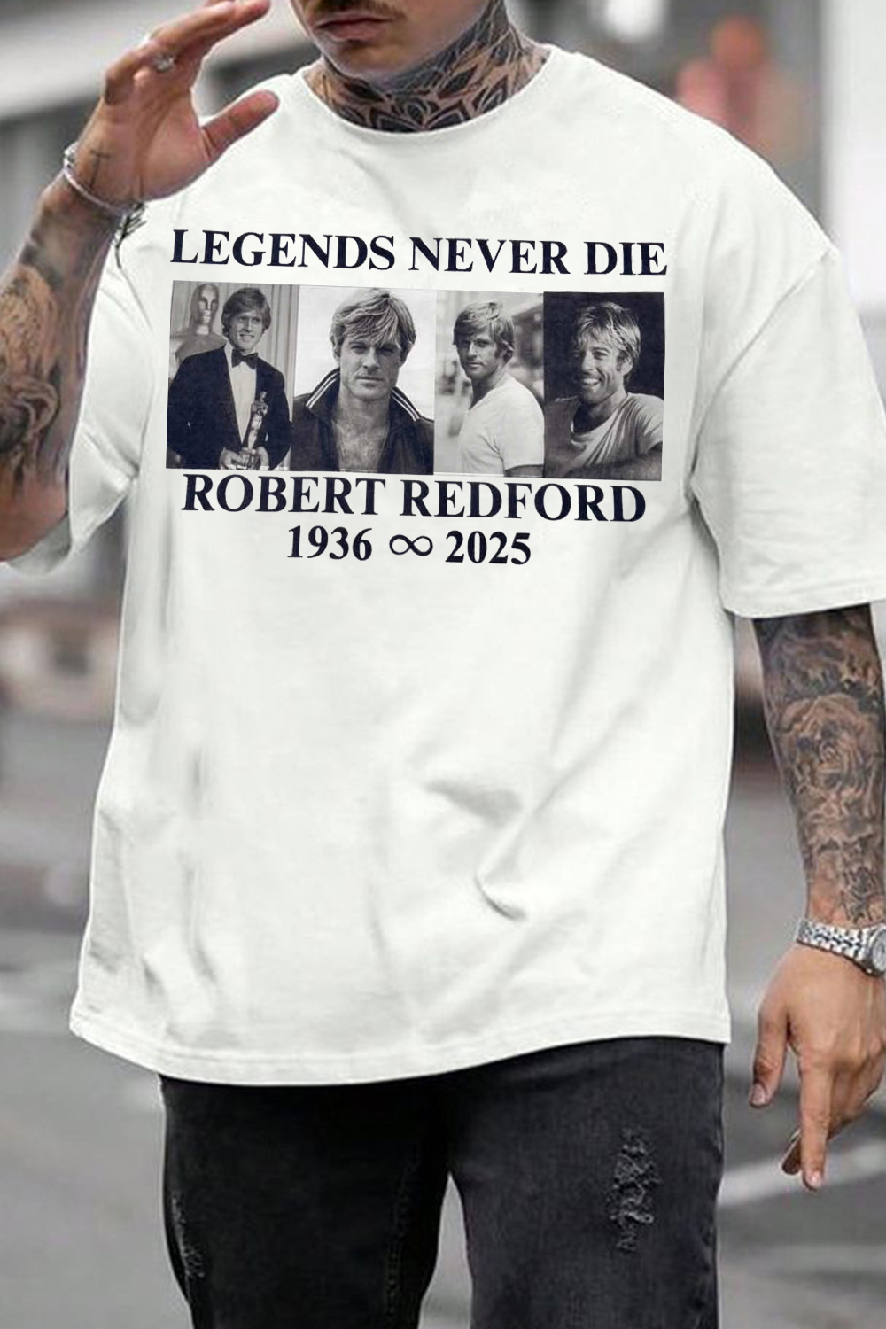 Legends Never Die 🕊️✨ Robert Redford Tee
