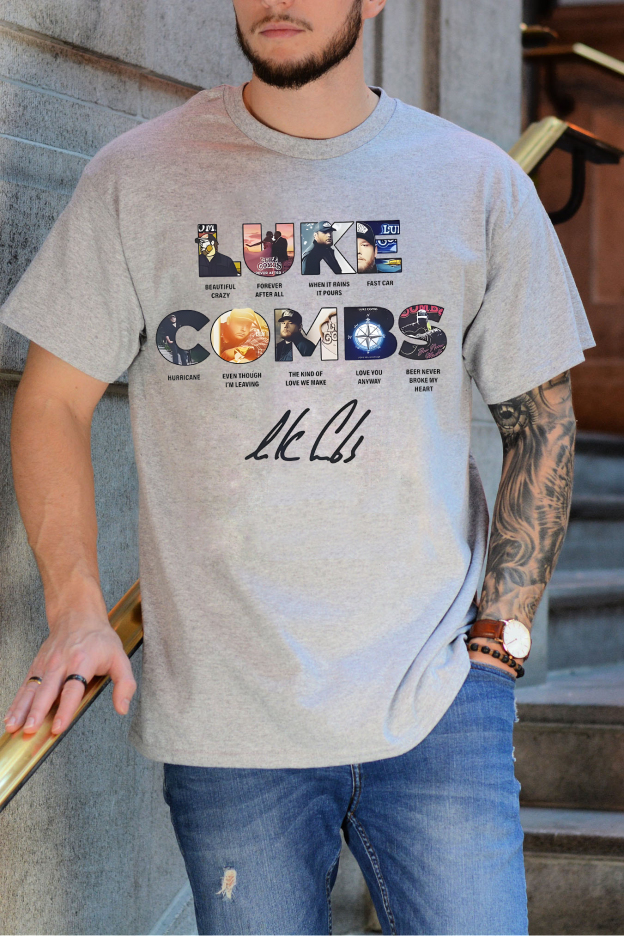 Luke Combs Tee  For men