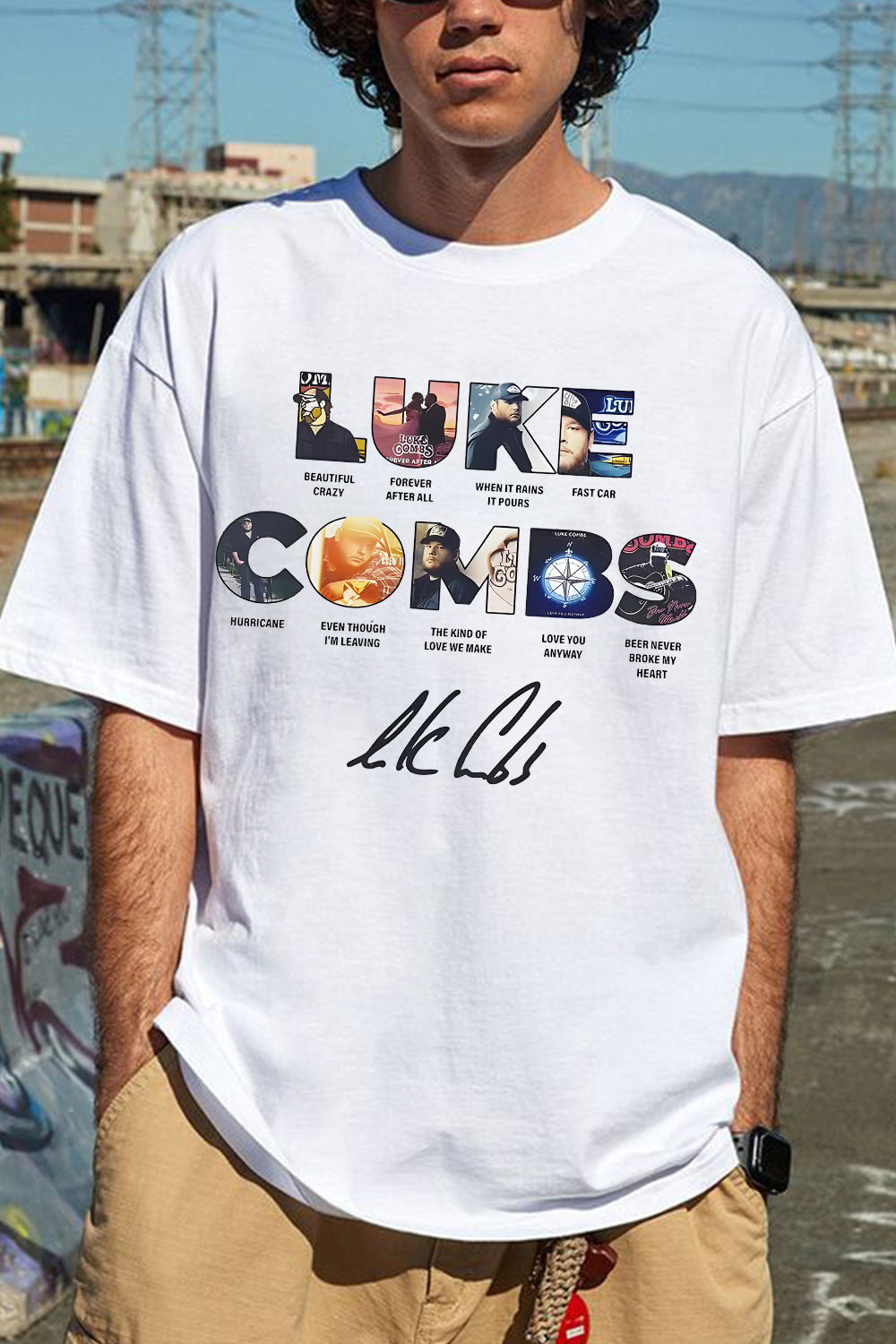 Zach Bryan Tee For men