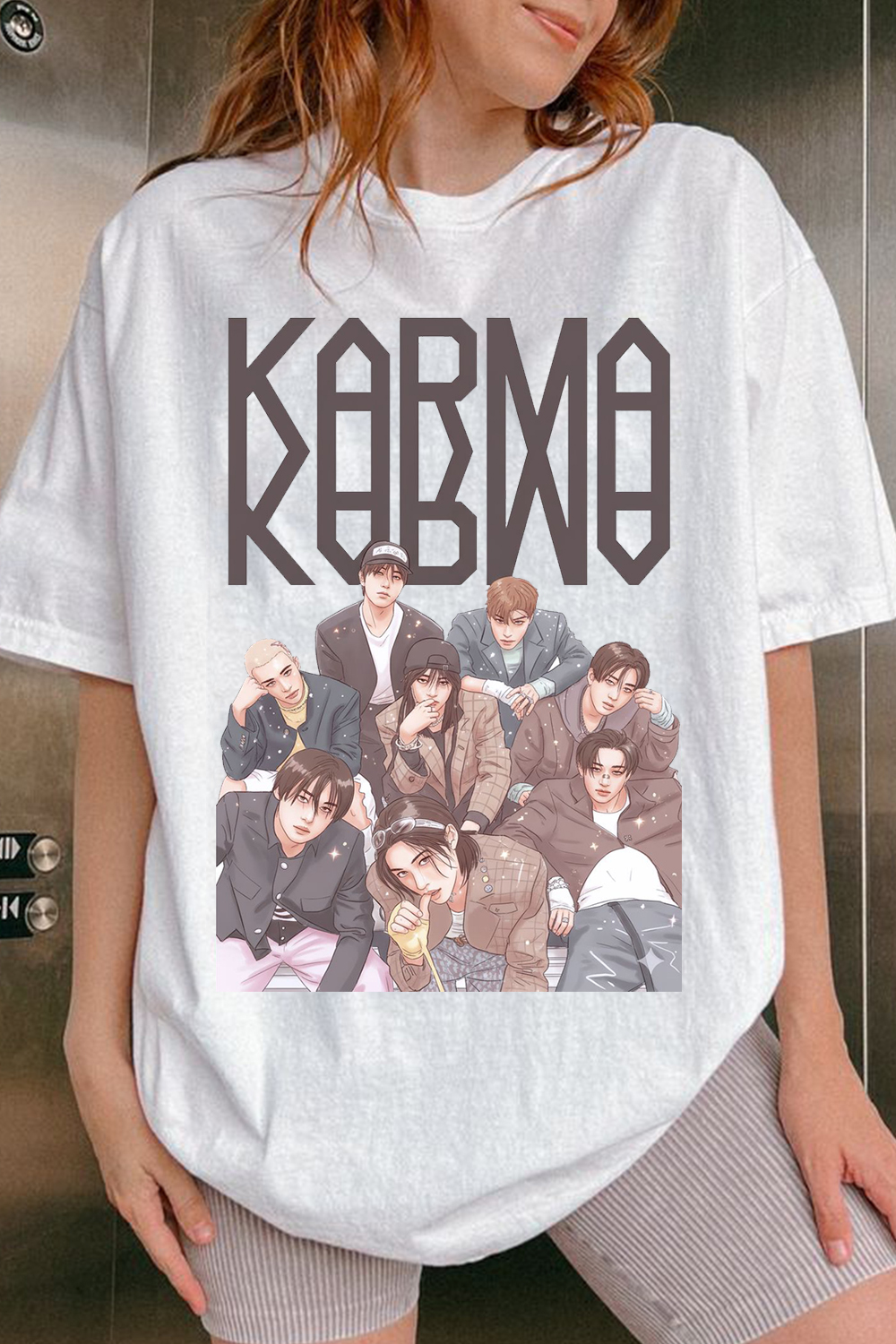 Straykids Loose Crew Neck T-Shirt