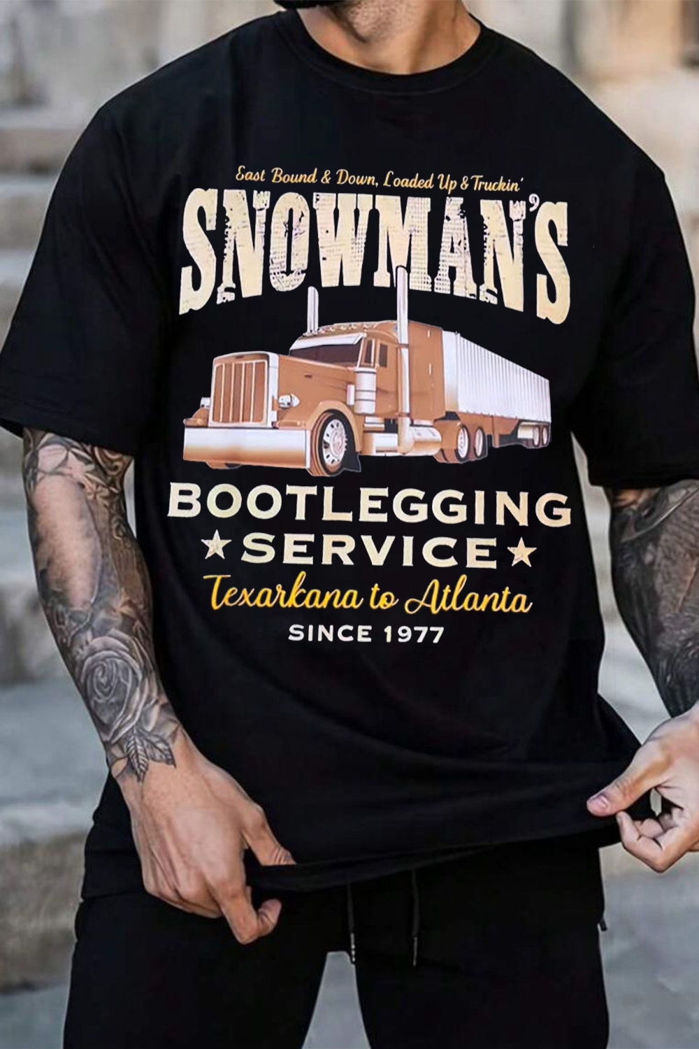 Smokey and the Bandit Snowman Tee