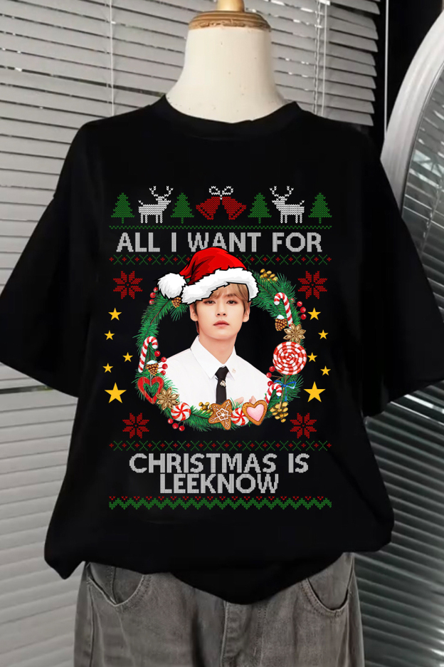 Lee Know Stray Kids Christmas Shirt
