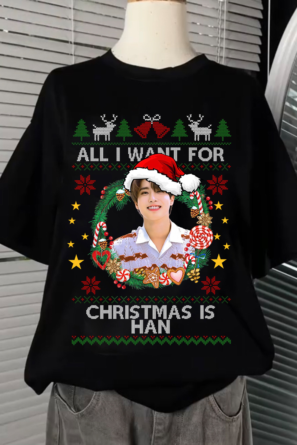 Han Stray Kids Christmas Shirt