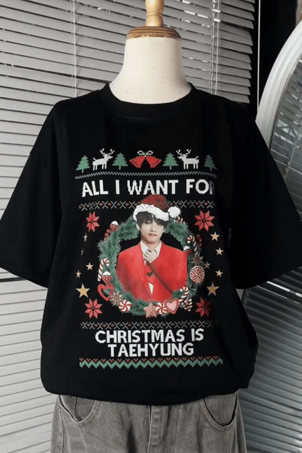 V Taehyung BTS Christmas Shirt