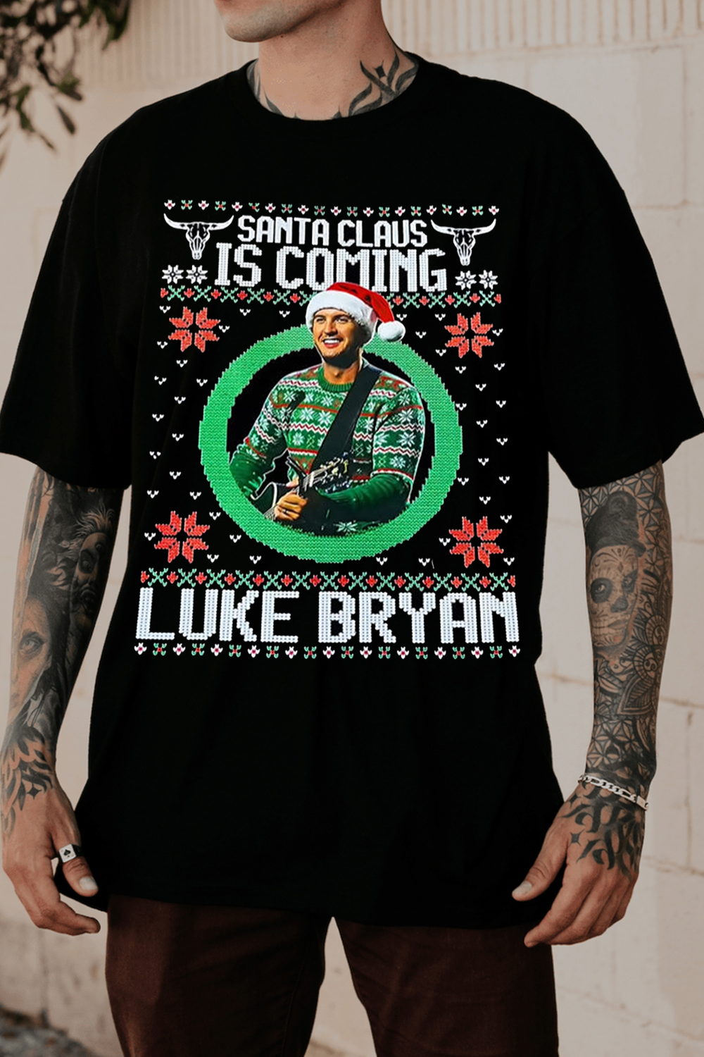Luke Bryan Christmas Shirt