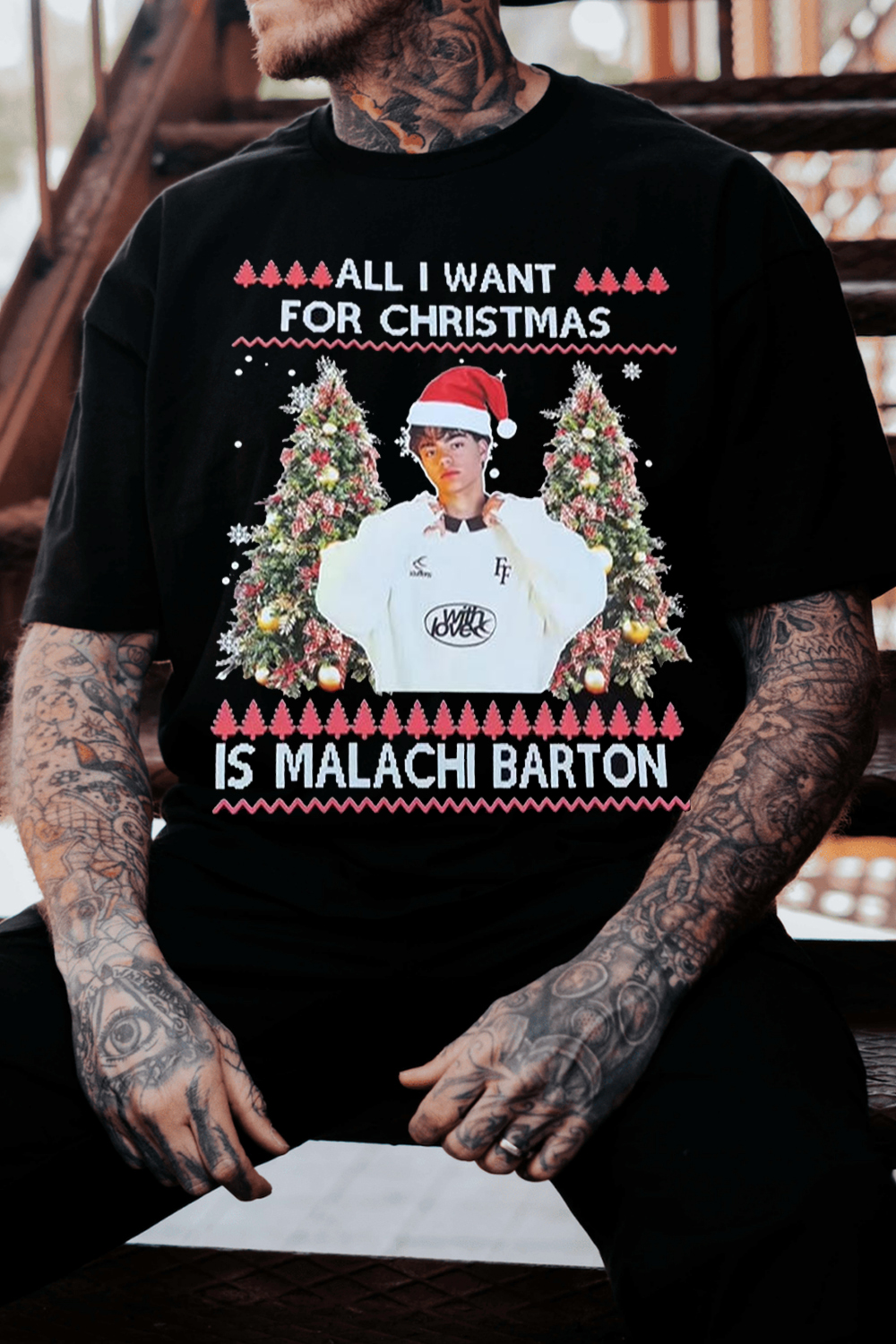 Malachi Barton Christmas Tee