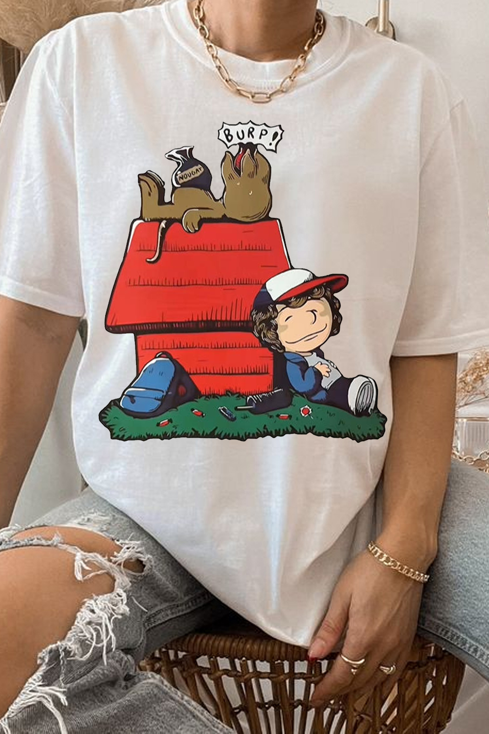 Dustin ❤Stranger Things Tee