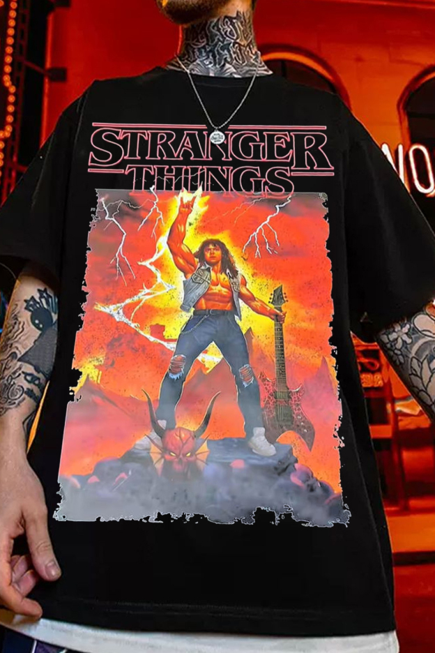 Stranger Things5 Most Metal Ever Tee