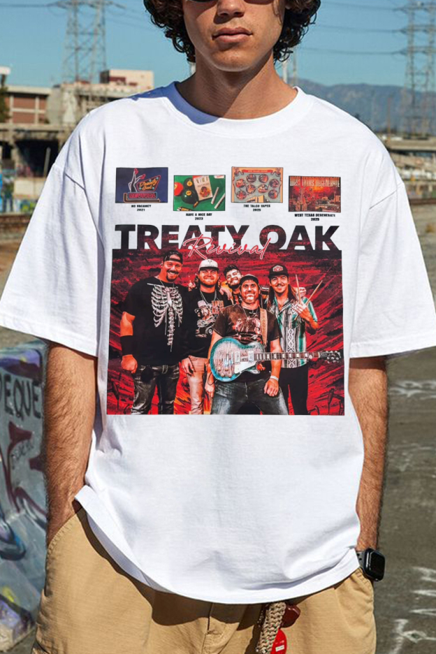 Treatyoakrevival Album T-Shirt