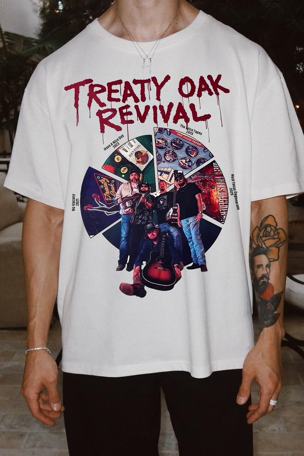 Treatyoakrevival Album Tshirt