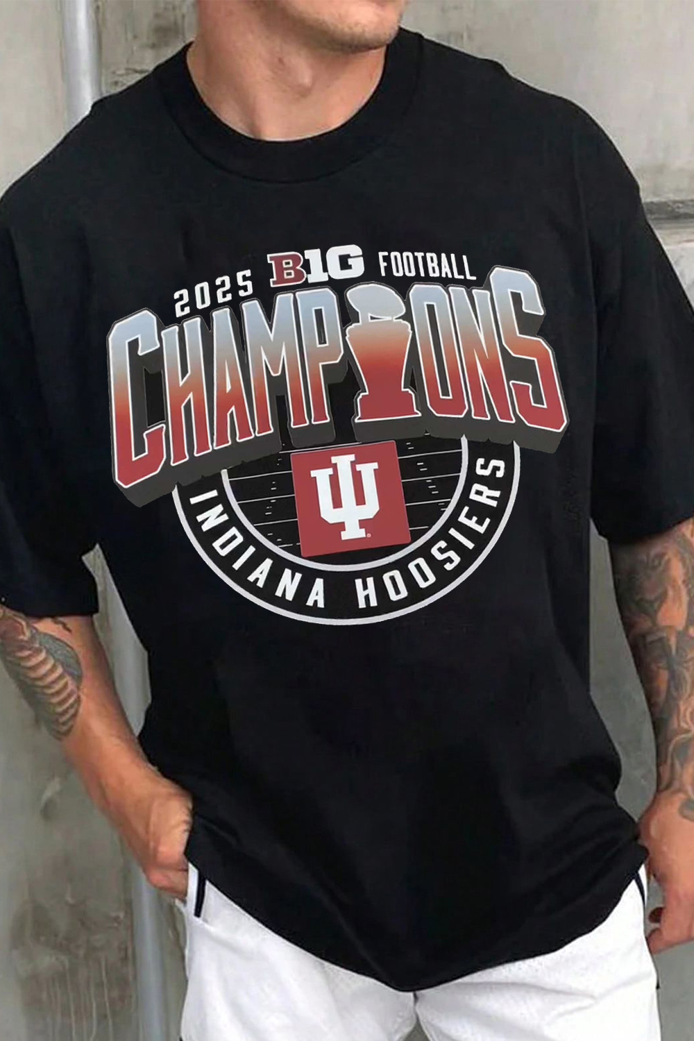 Indiana Bigtenfootball Tee