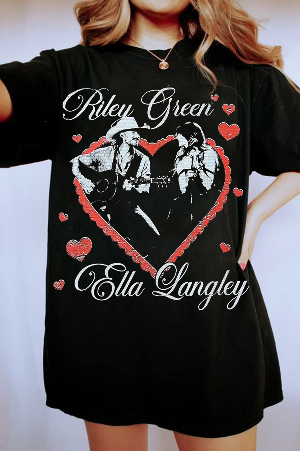 Riley Green & Ella Langley 🔥 Tee