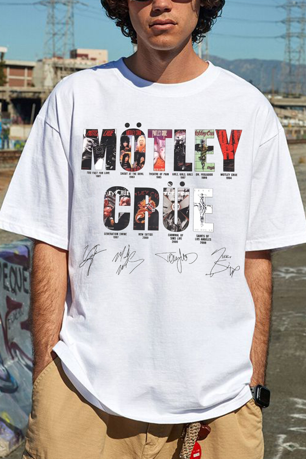 Motley Crue Tee