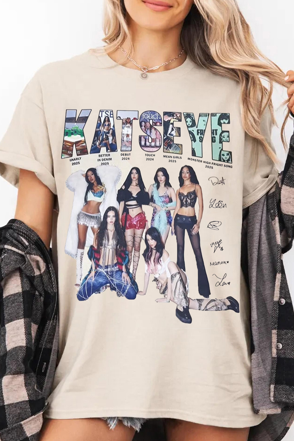 Katseye Edit Tee