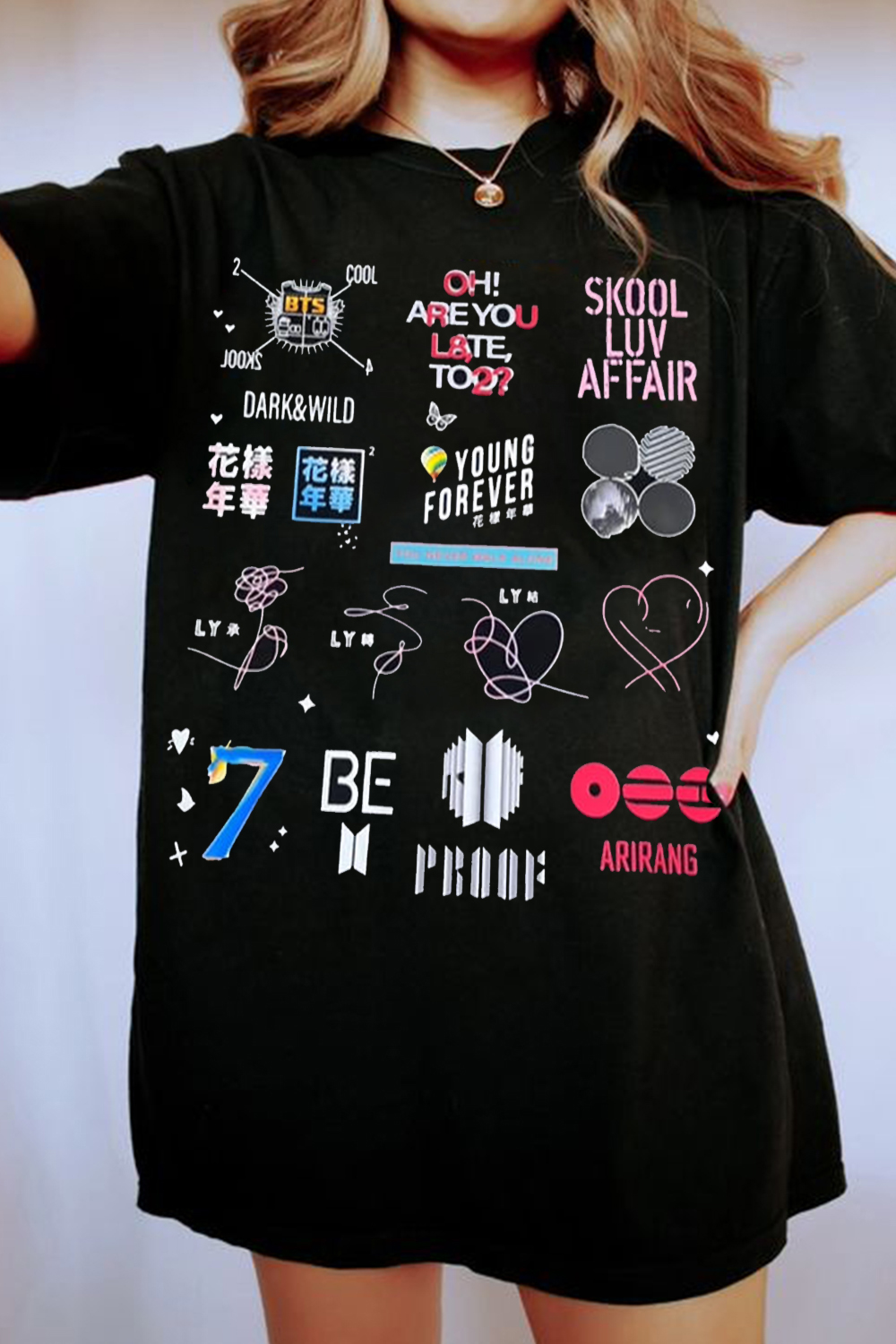 BTS Full Album Collection Shirt