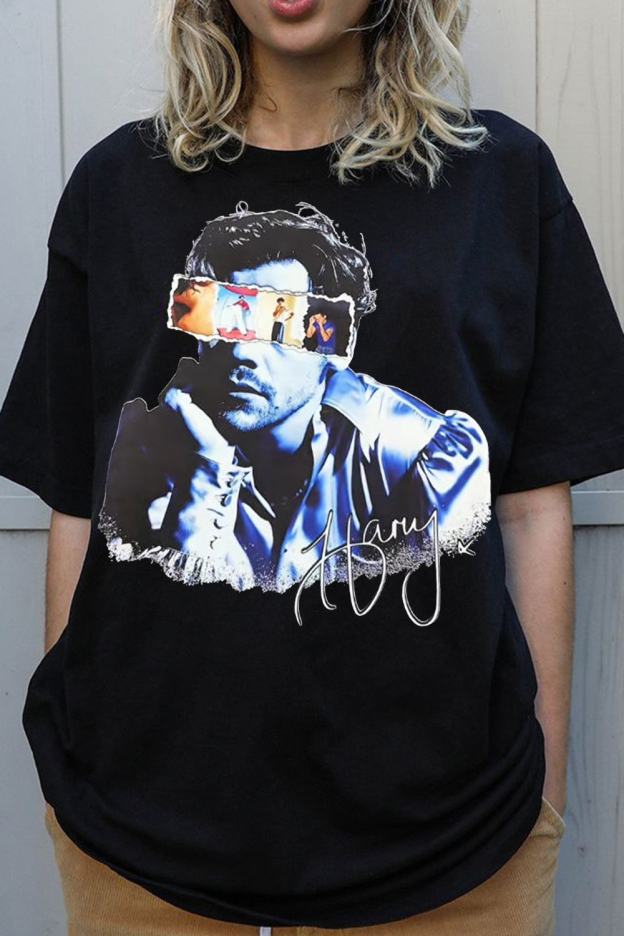 Harry Styles 2026 Album Printed Cotton T-Shirt