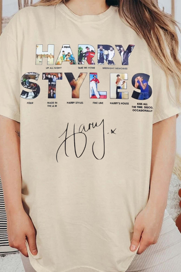 Harry Styles 2026 printed cotton T-Shirt