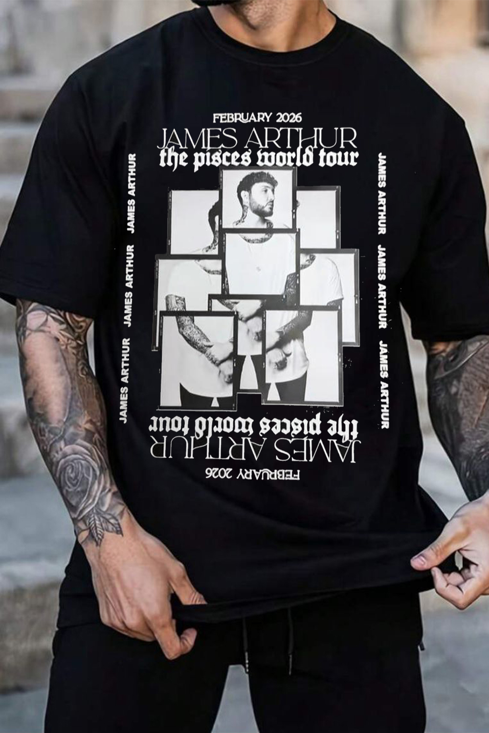 James Arthur Tour On February 2026 ❤Tee