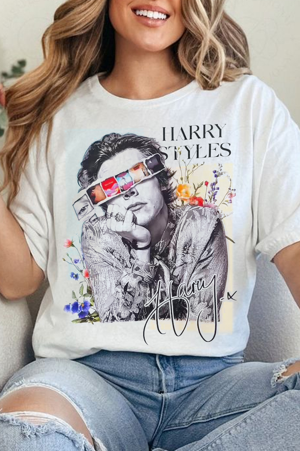 HarryStyles Printed Tee