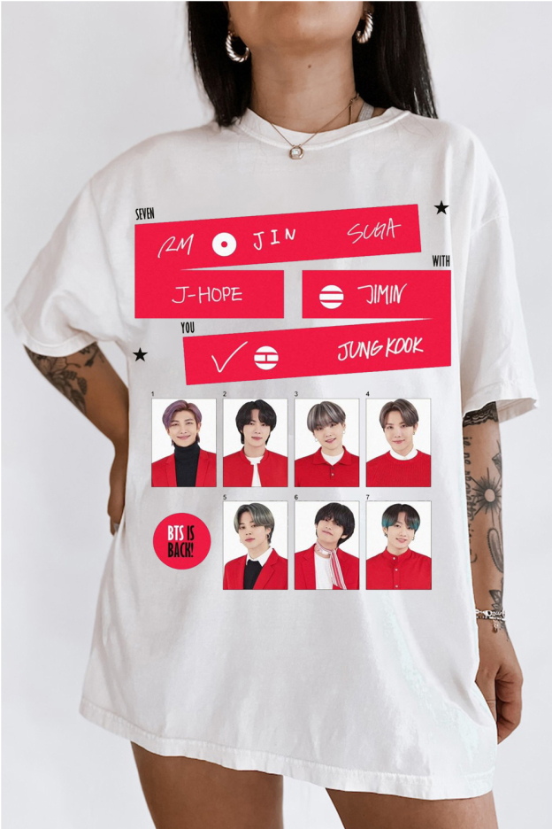 BTS 2026 Printed Tee