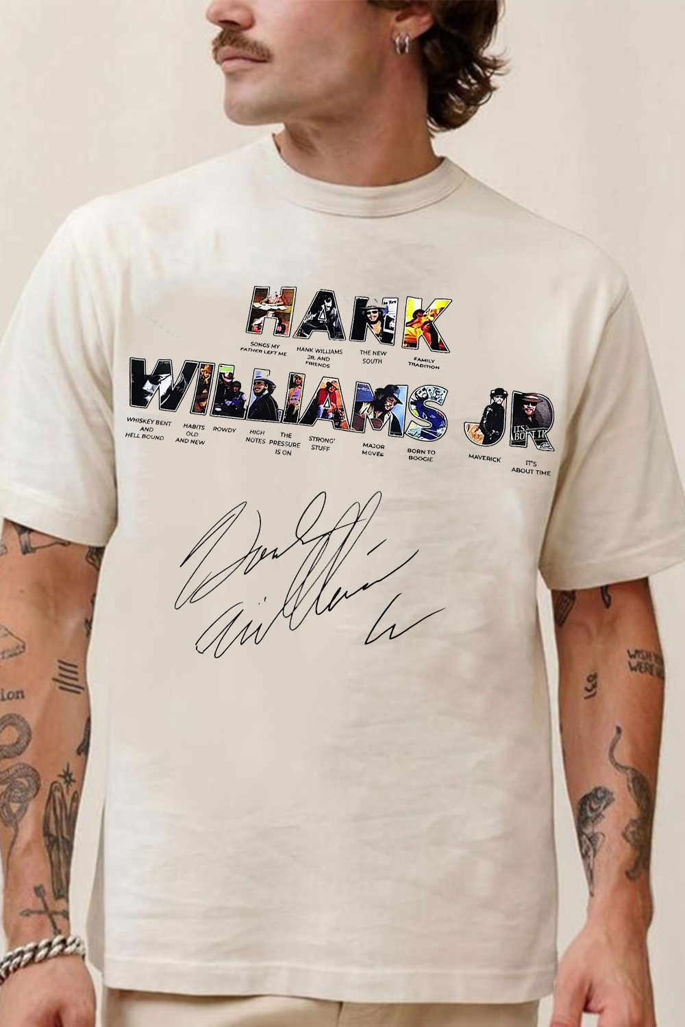 Hankwilliamsjr Fans Country Music Tee