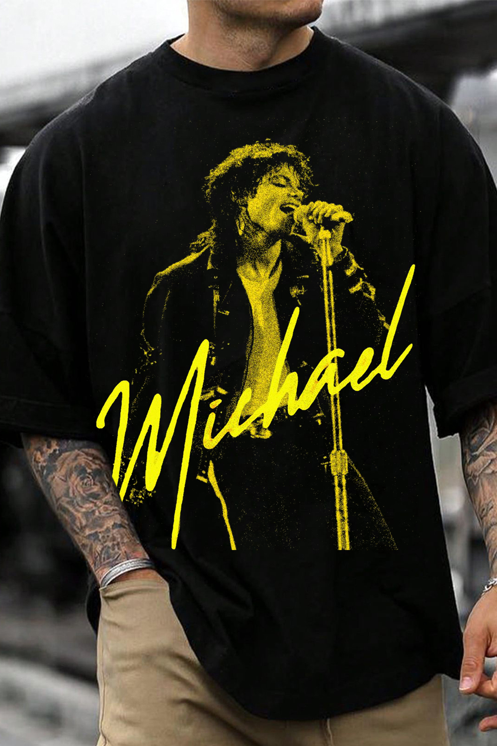 Michael Jackson Poster Print T-Shirt