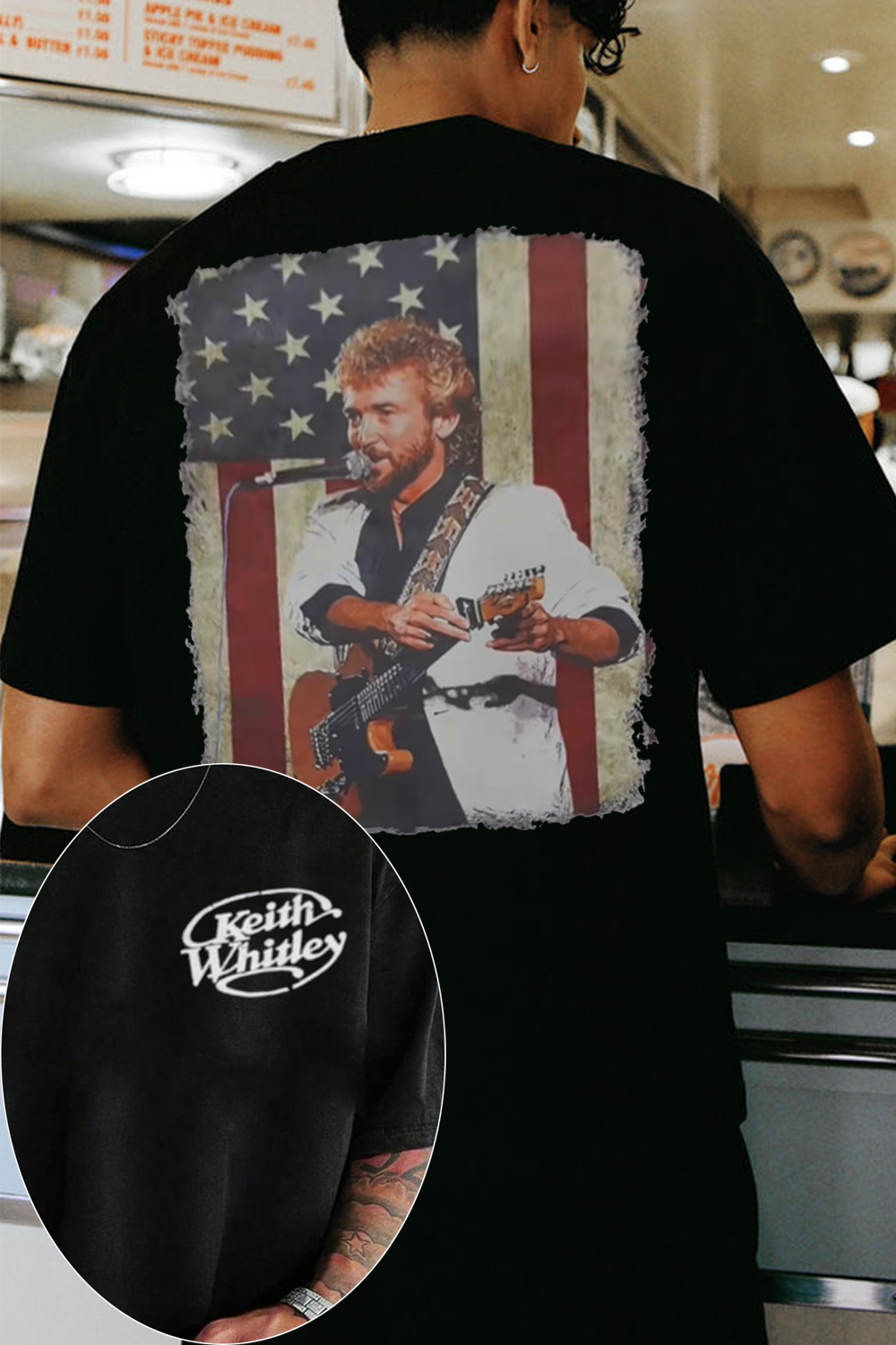 Keith Whitley Fans Tee