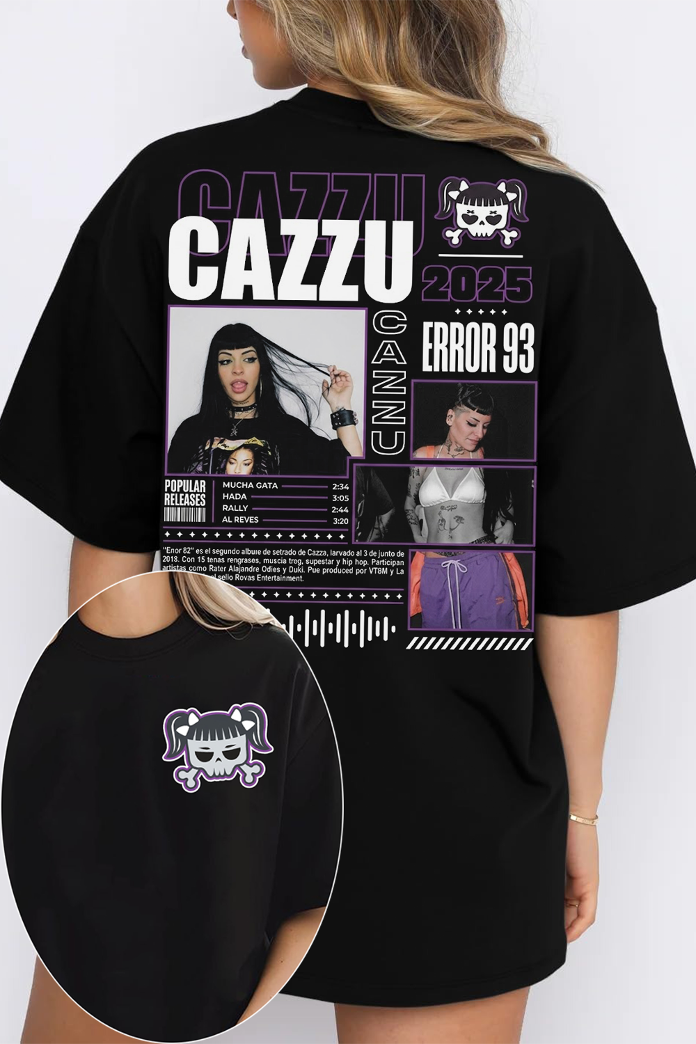 Cazzu Music T-Shirt