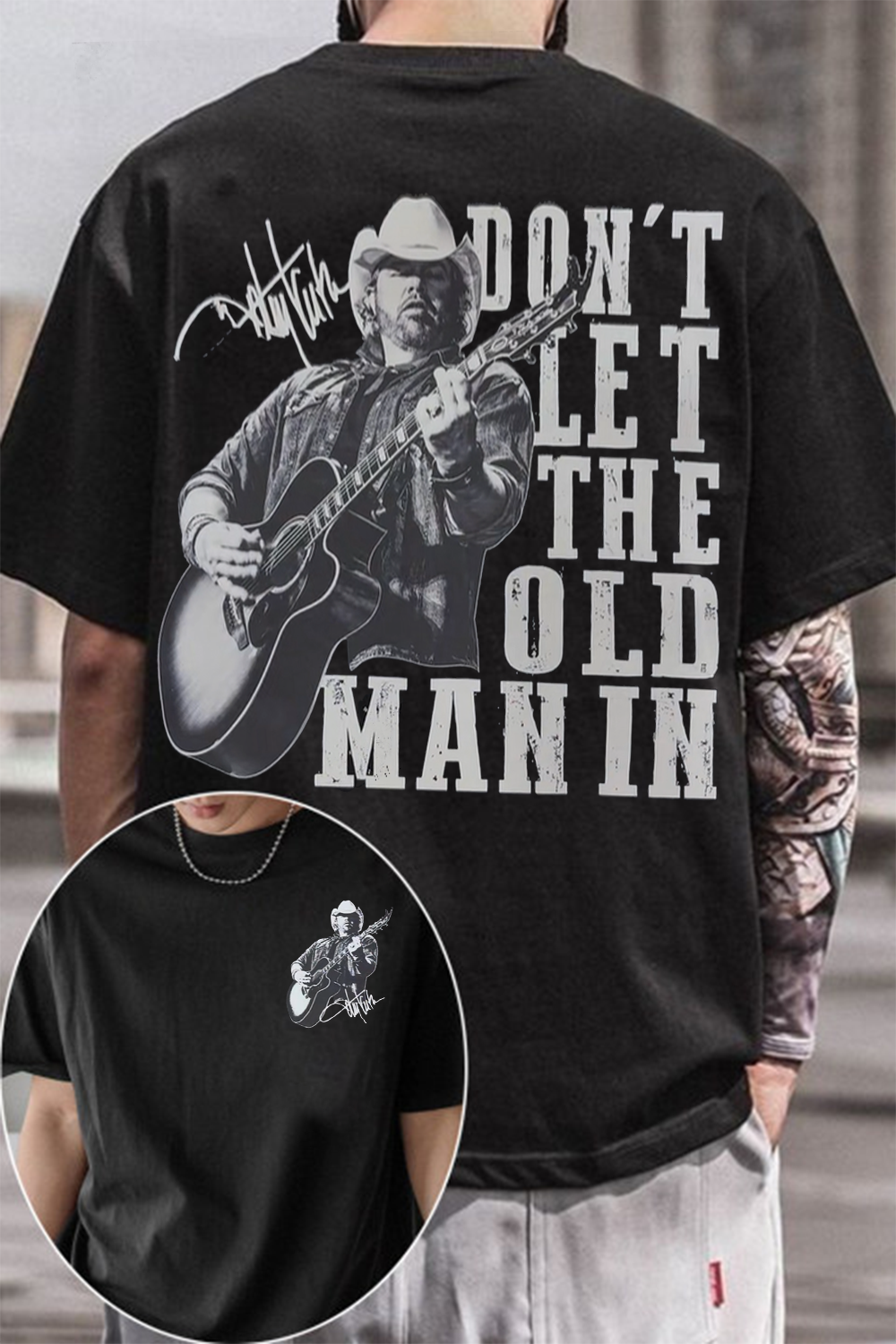 Tobykeith Don't Let The Old Man In Tee