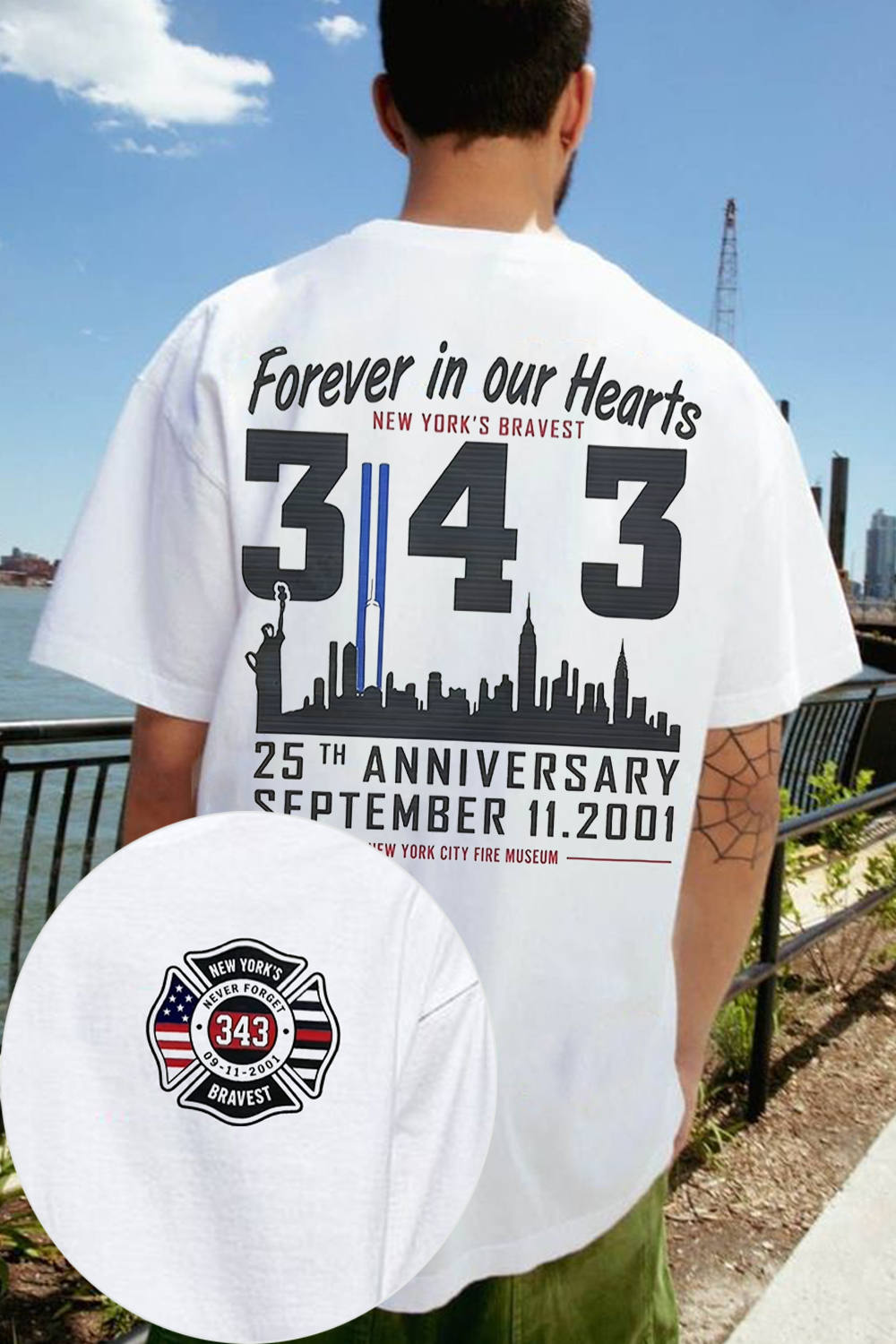 Never Forget 343 Shirt