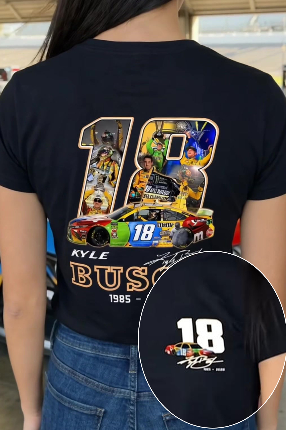 Rip Rowdy 🕊 Kyle Busch T-Shirt