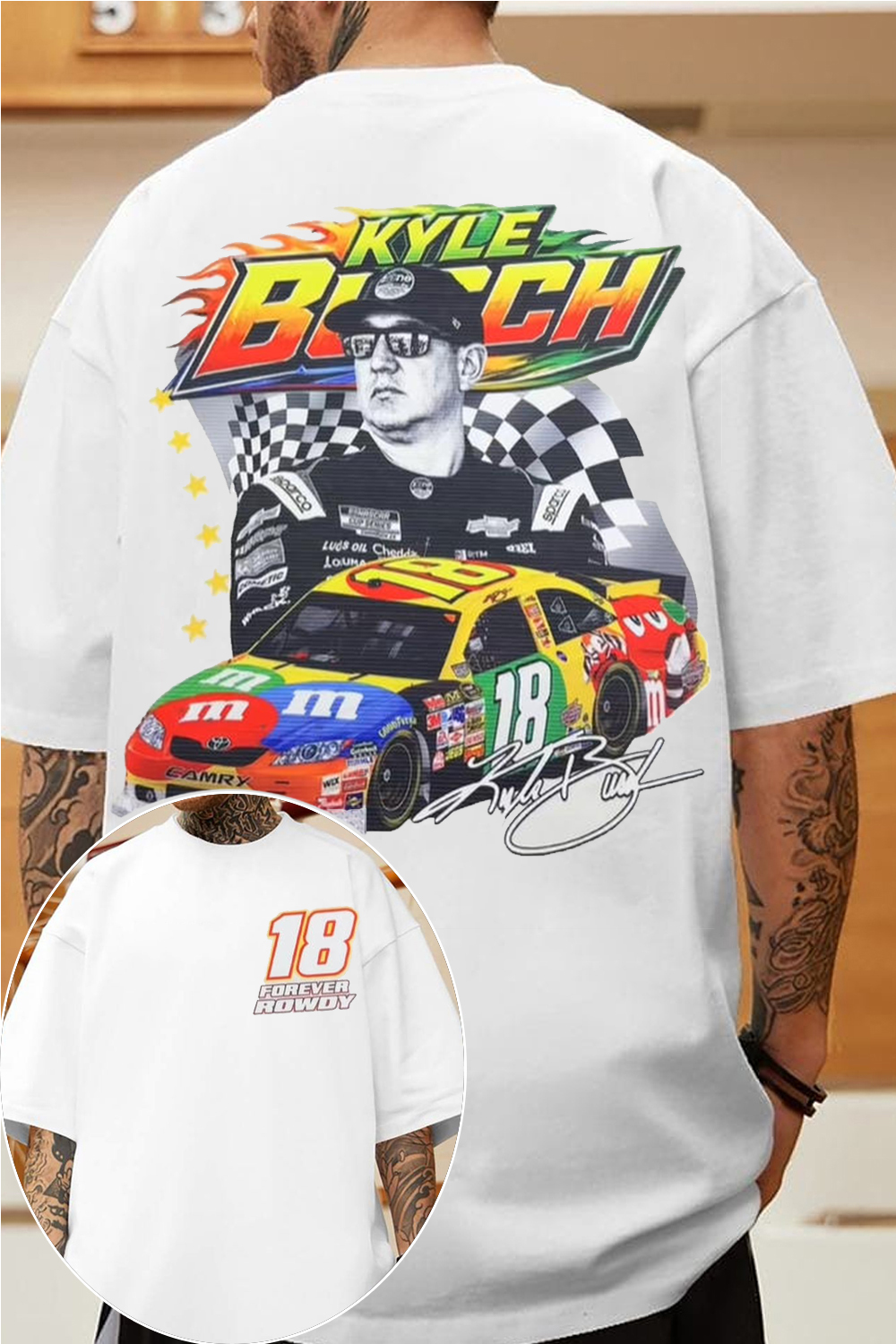 Rowdy Nation Forever Kyle Busch Tee