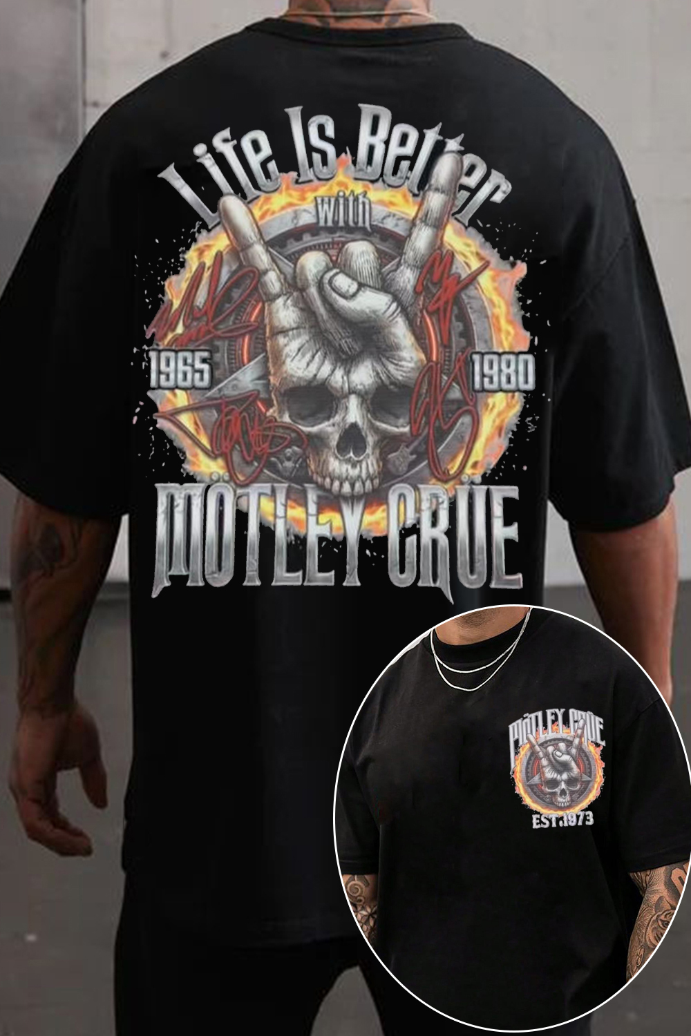 Motley Crue Concert Tee