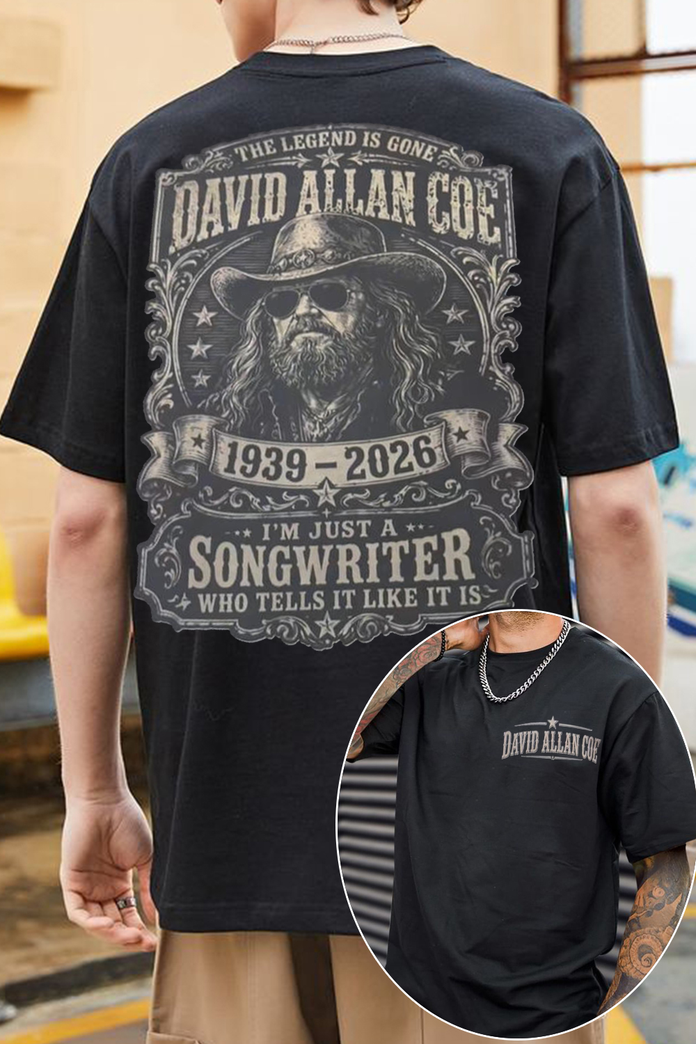 David Allan Coe Tee